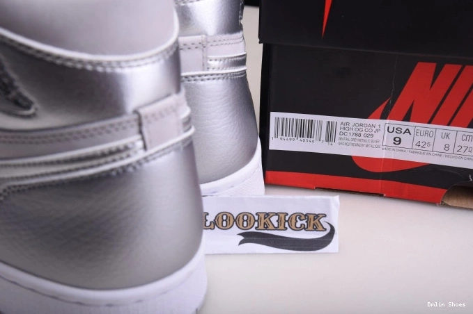 Bmlin Jordan DC1788-029 High 1 Neutral Air Grey Japan OG 0716